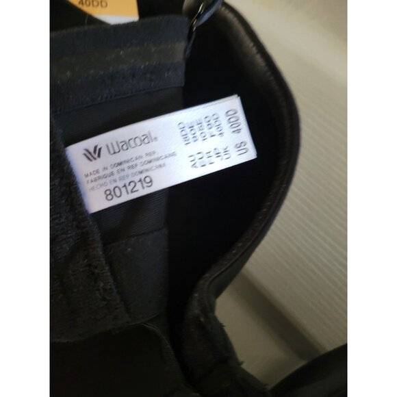 Wacoal Shaping Black adjustble bodybriefer bodysuit 40 DD New Shapewear Slimming - Picture 4 of 6